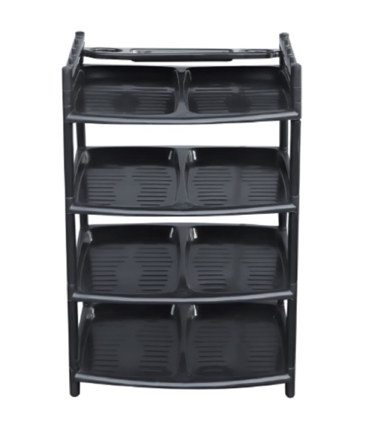 4 TIER SHOE RACK51X41X80CM ME LIVING GREY