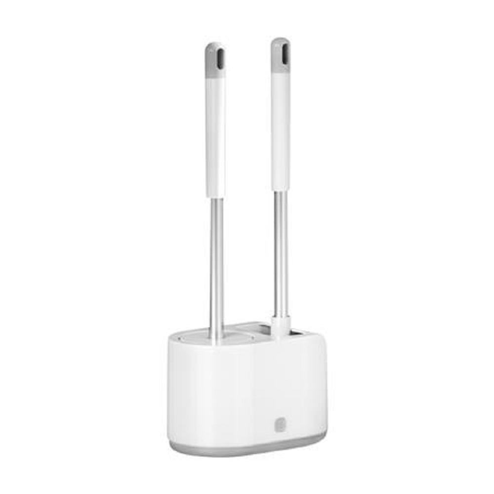 2-IN-1 TOILET BOWL BRUSH WITH HOLDER SET ACCO NAMI WHITE