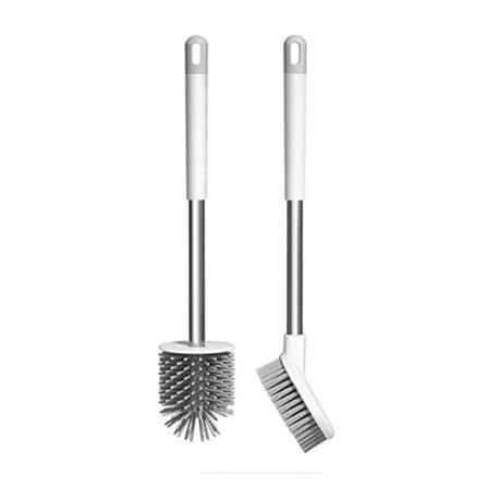 2-IN-1 TOILET BOWL BRUSH WITH HOLDER SET ACCO NAMI WHITE