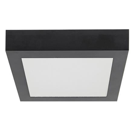 YETPLUS LED SURFACE DOWNLIGHT 9005 12W 6500K BLACK SQUARE