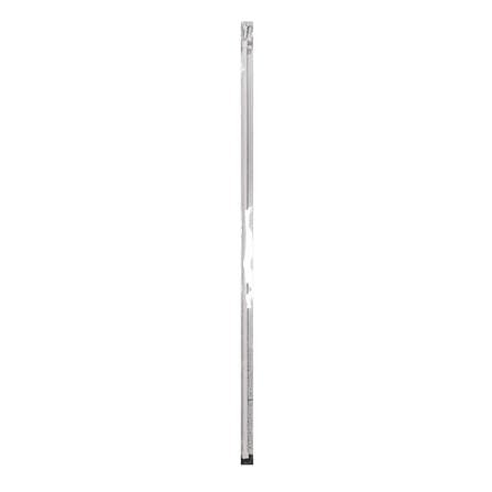 HLS FRENCH PLEAT CURTAIN ROD 25MM METAL 120-220CM WHITE