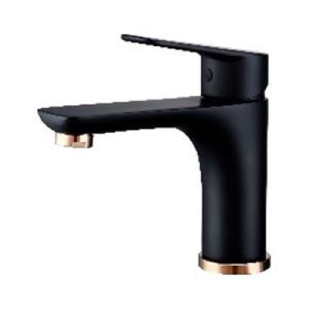 LIVINOX BASIN FAUCET MIXER TAP LT BG01-MX BLACK/ROSE GOLD SS3304 (H40XW20XD6 CM)
