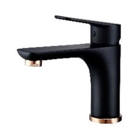 LIVINOX BASIN FAUCET MIXER TAP LT BG01-MX BLACK/ROSE GOLD SS3304 (H40XW20XD6 CM)
