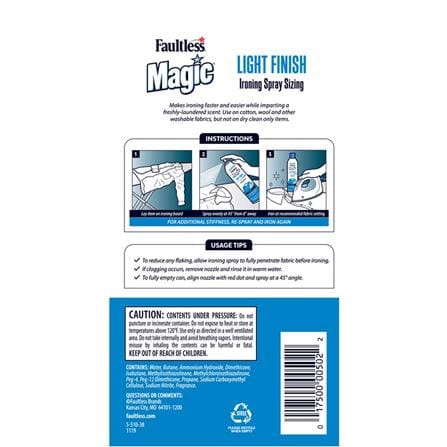 FAULTLESS MAGIC LIGHT SIZING FINISH 567G