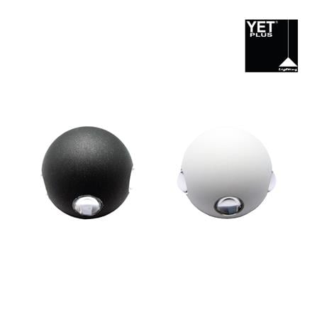 YETPLUS WALL OUTDOOR W3209 5X1W WARM WHITE (3000K)