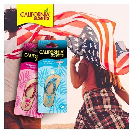 CALIFORNIA NOVELTY SANDAL - CORONADO CHERRY (CAR INTERIOR CARE)