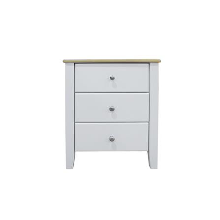 SNOOZELAND TYLER BEDSIDE TABLE 3 DRAWERS