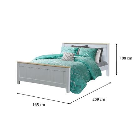 SNOOZELAND TYLER BEDFRAME QUEEN SIZE