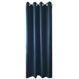 HLS CURTAIN EYELET LILY UV 140X250CM DARK BLUE