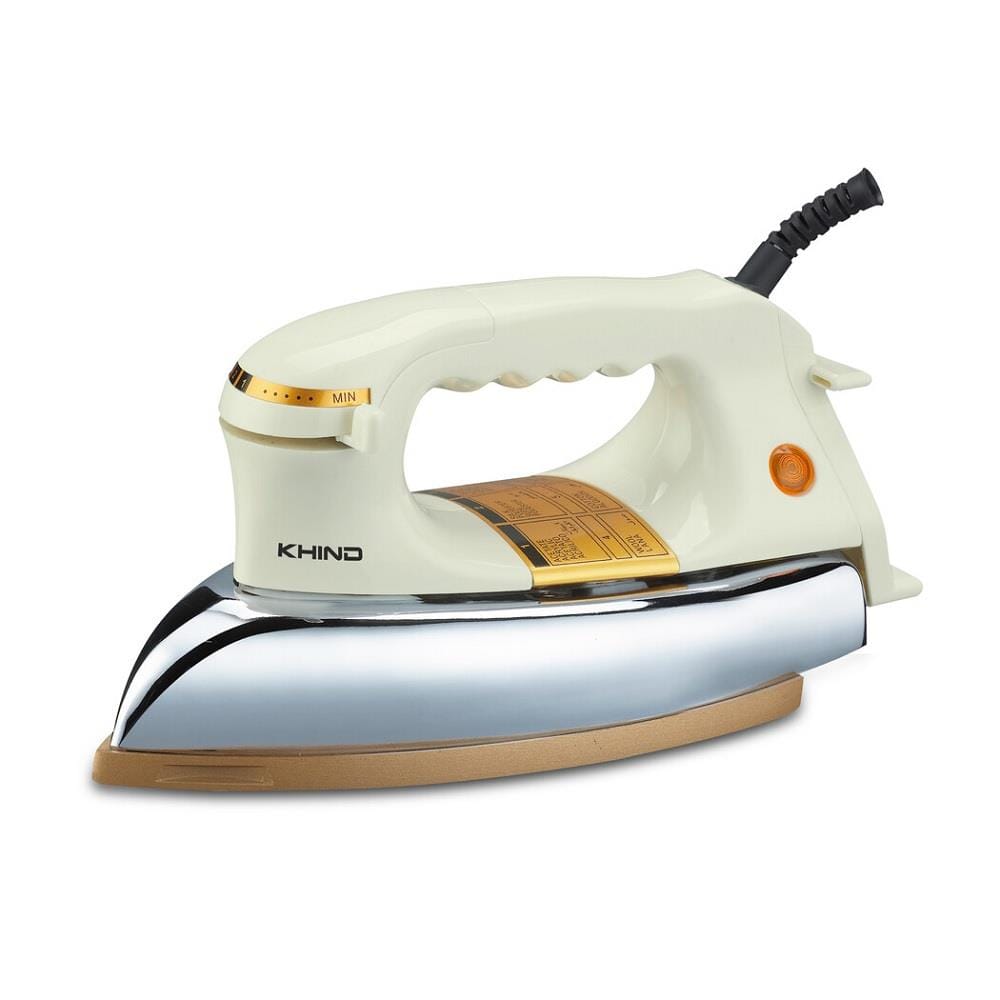 KHIND DRY IRON EI303 1200W CERAMIC COATED SOLEPLATE