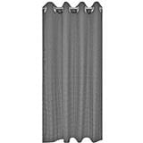 HLS CURTAIN EYELET BELLE UV 140X250CM DARK GRAY