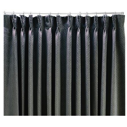 HLS CURTAIN FRENCH PLEAT BELLE UV 140X220CM DARK GRAY