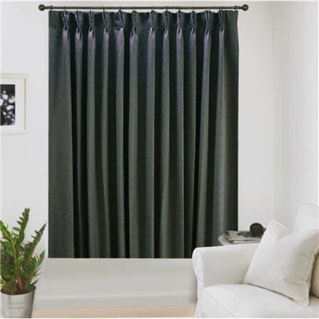 HLS CURTAIN FRENCH PLEAT BELLE UV 140X220CM DARK GRAY