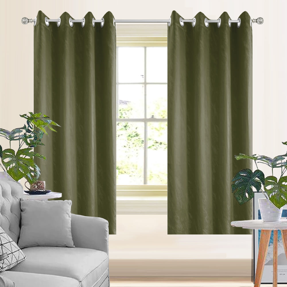 HLS CURTAIN EYELET ZAYN UV 140X220CM TAUPE