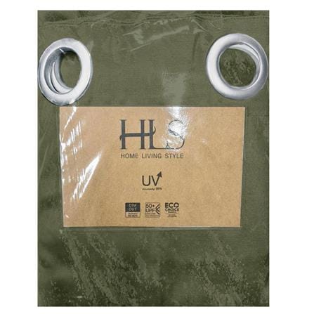 HLS CURTAIN EYELET ZAYN UV 140X220CM TAUPE
