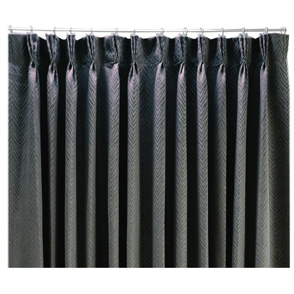 HLS CURTAIN FRENCH PLEAT BELLE UV 140X250CM DARK GRAY