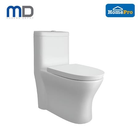 MD 1P TOILET ROKI-CERAMIC-WHITE WASHDOWN