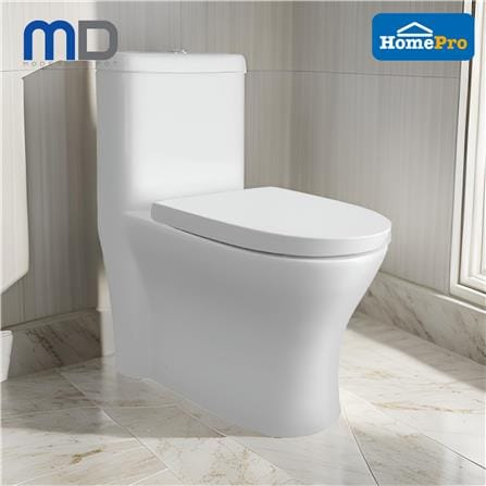 MD 1P TOILET ROKI-CERAMIC-WHITE WASHDOWN