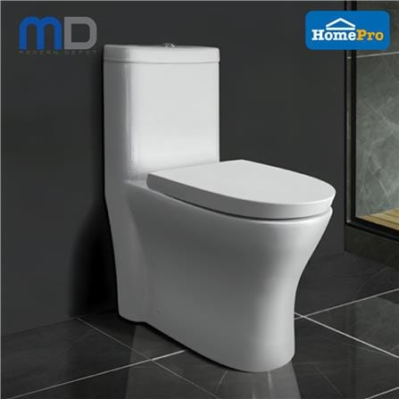 MD 1P TOILET ROKI-CERAMIC-WHITE WASHDOWN