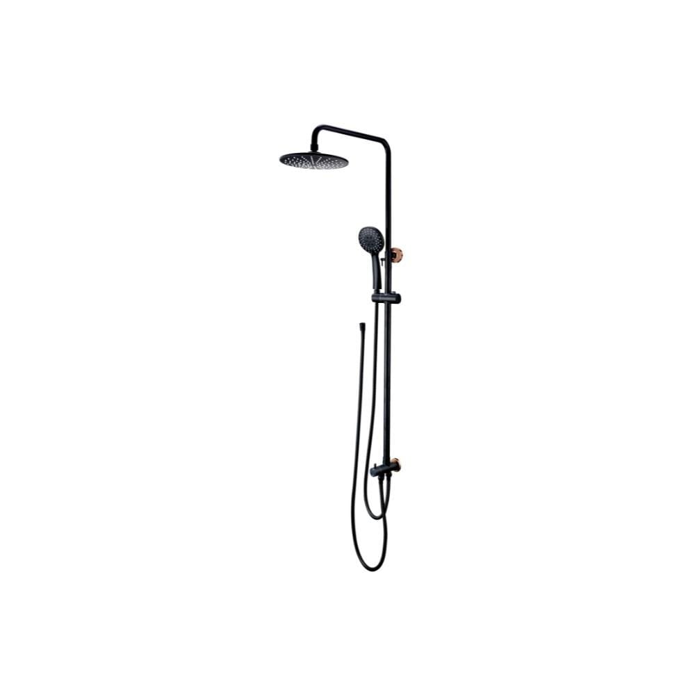 LIVINOX RAIN SHOWER LRS-BG06-BLACK GOLD H120XW22.50XD14 CM