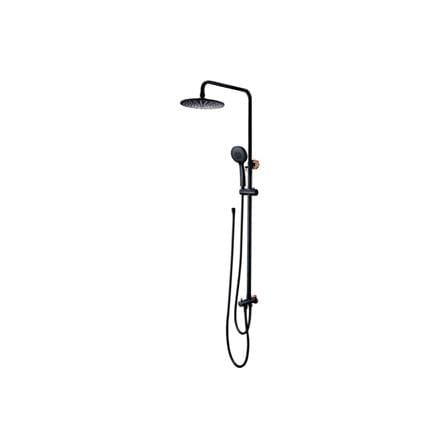 LIVINOX RAIN SHOWER LRS-BG06-BLACK GOLD H120XW22.50XD14 CM