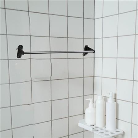 LIVINOX TOWEL BAR LBA-TB6007A-STAINLESS STEEL BLACK (H9.50XW60XD8 CM)