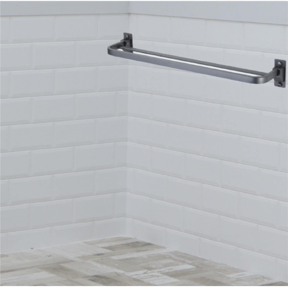 LIVINOX TOWEL BAR LBA-TB7507B-GM GUN METAL H75XW13XD8.50 CM