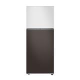 SAMSUNG 2 DOOR REFRIGERATOR RT42CB6644C3ME 427L COTTA WHITE AND CHARCOAL BESPOKE