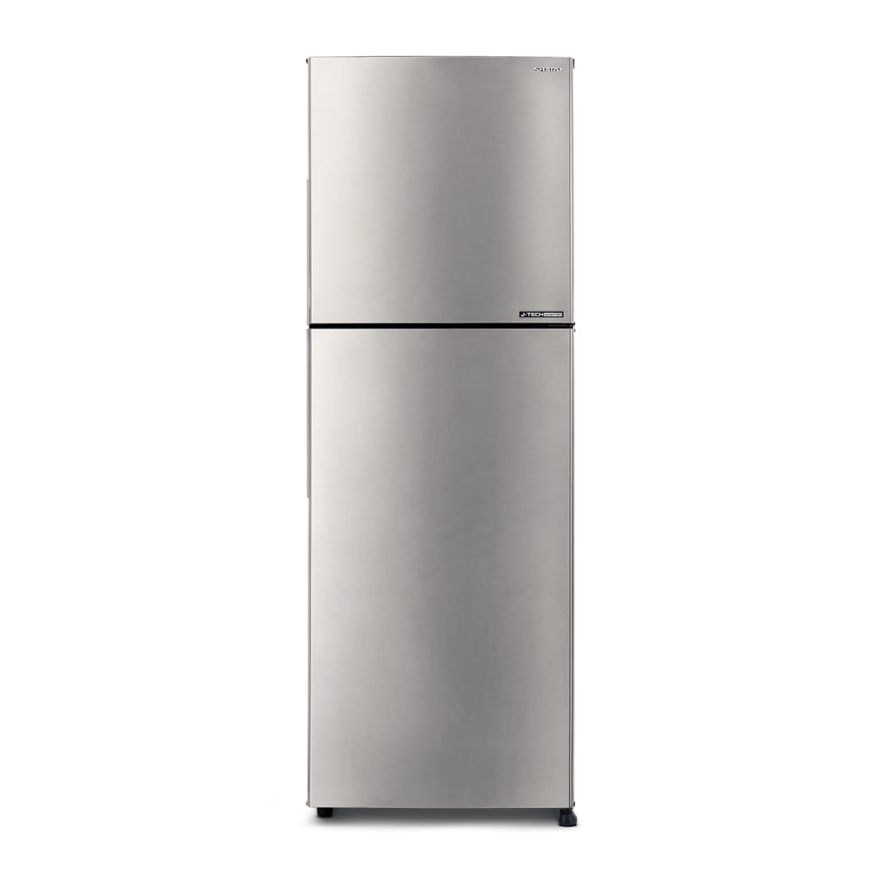 SHARP 2 DOOR REFRIFGERATOR SJ2822MSS 280L SILVER FOLIO