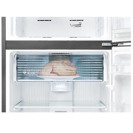 SHARP 2 DOOR REFRIGERATOR SJ4422MSS 440L SILVER FOLIO