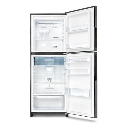 SHARP 2 DOOR REFRIGERATOR SJ4122MSS 410L SILVER FOLIO