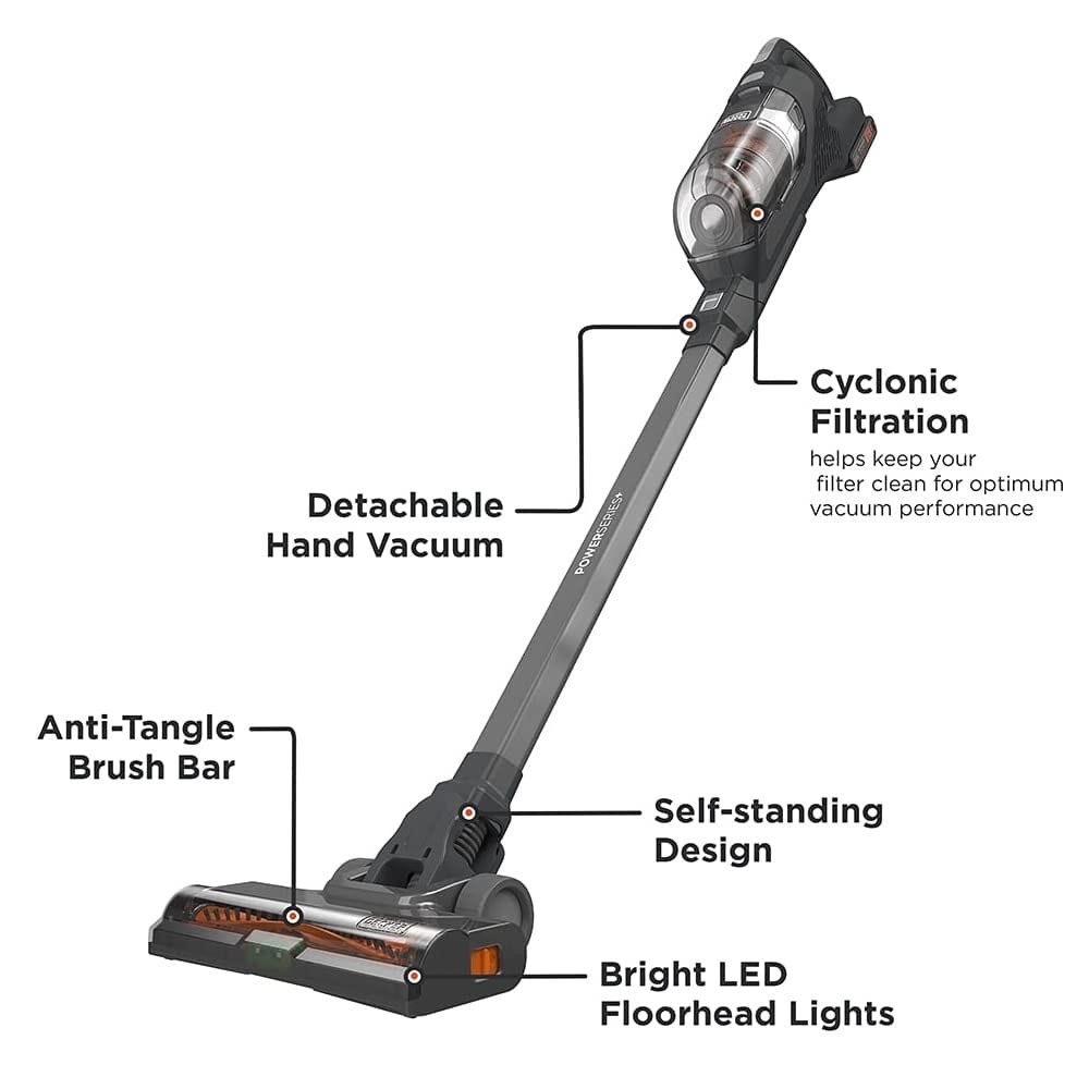 BLACK & DECKER POWERSERIES+ 20V MAX Cordless Vacuum