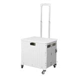 FOLDABLE CART OKURA 4 WHEEL 50KG (WHITE)