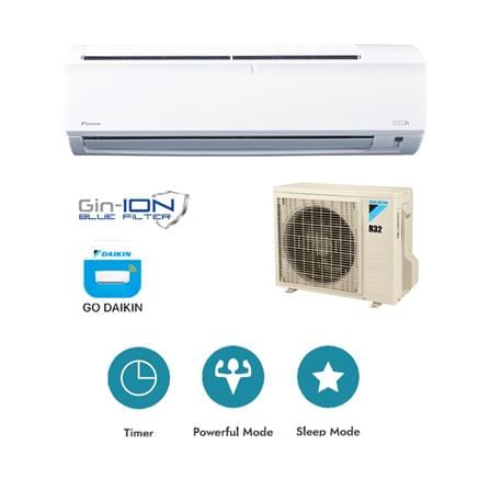 DAIKIN STANDARD WALL AIR CONDITIONER FTV28PBV1MF/RV28PV1M 1HP