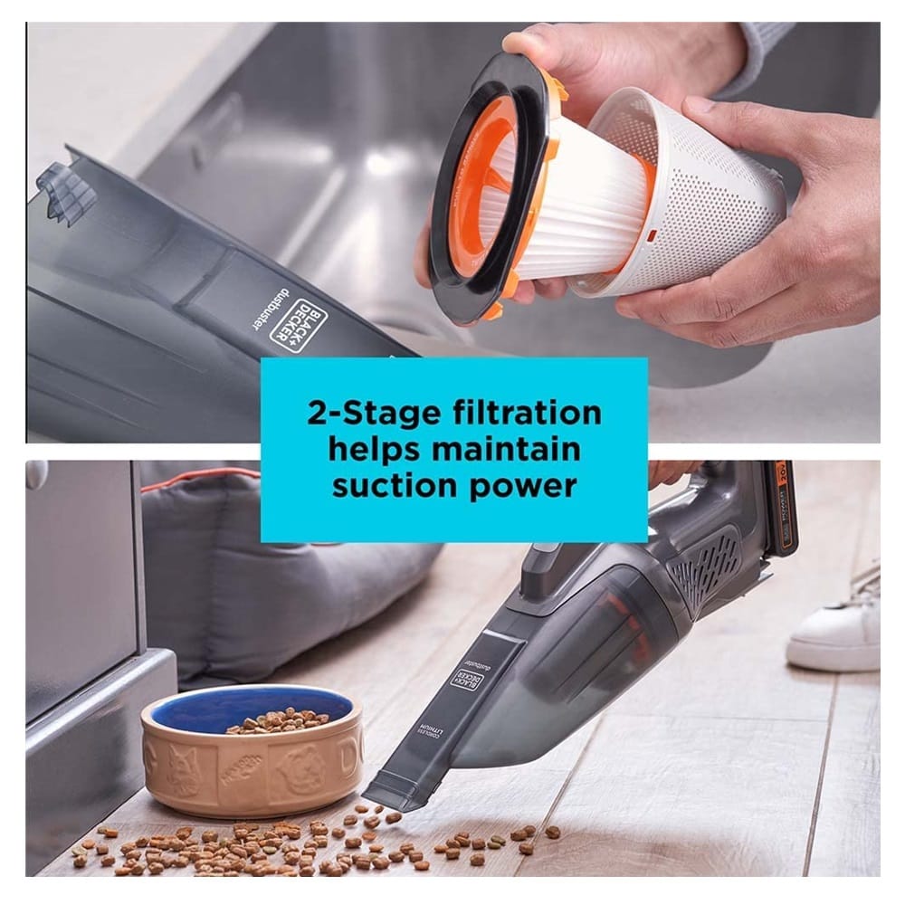 BLACK&DECKER 20V MAX Cordless Dustbuster Handheld Vacuum BCHV001
