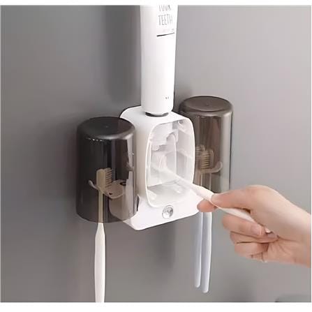 COSSY PLUS TOOTHBRUSH HOLDER CP-932 WITH UV LIGHT WHITE (H13XW20XD6.60 CM)