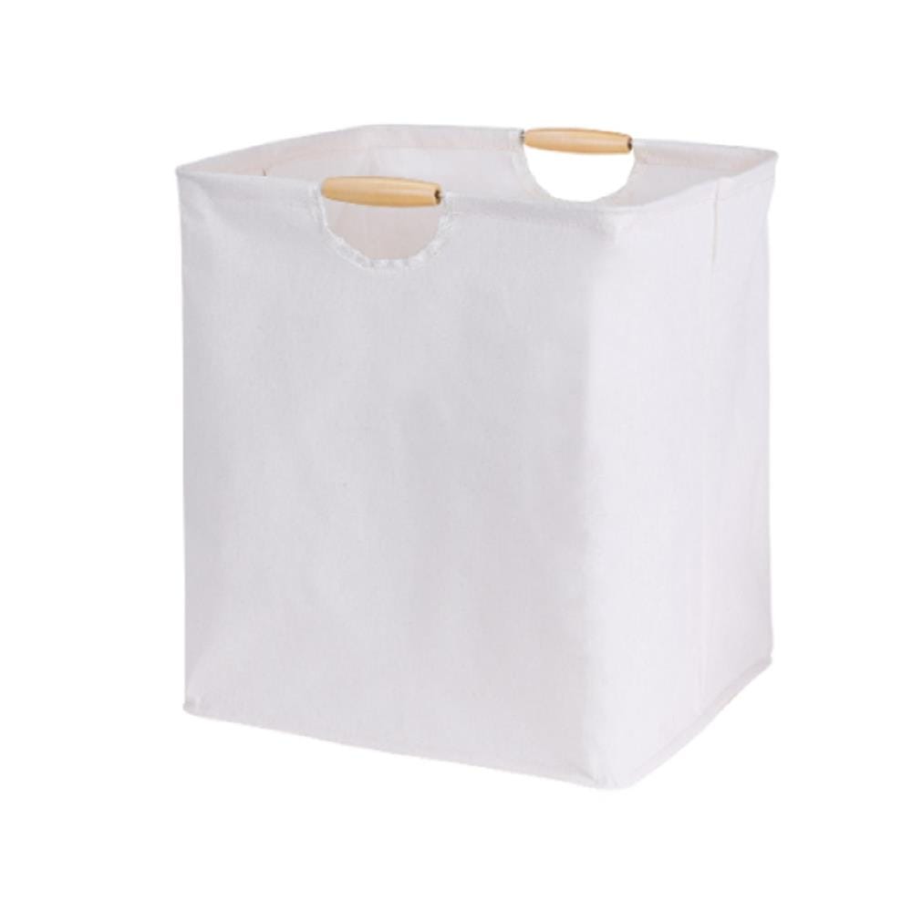 BASKET WITH HANDLE SIMPLE L CREAM PLIM HPR-2023-011
