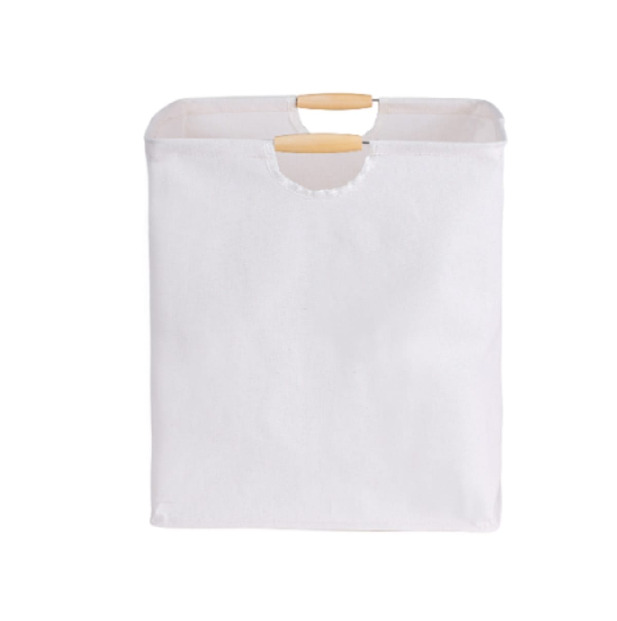 BASKET WITH HANDLE SIMPLE L CREAM PLIM HPR-2023-011