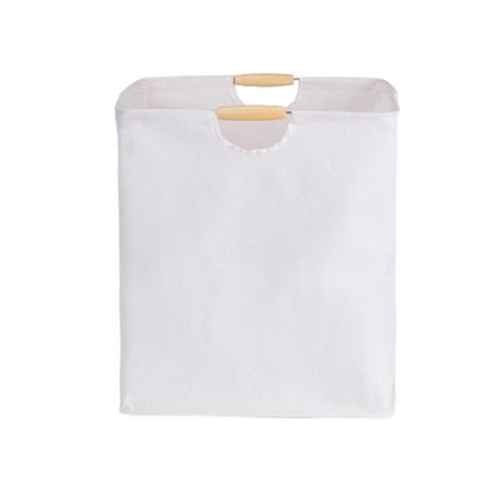 BASKET WITH HANDLE SIMPLE L CREAM PLIM HPR-2023-011