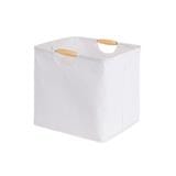 BASKET WITH HANDLE SIMPLE M CREAM PLIM HPR-2023-012