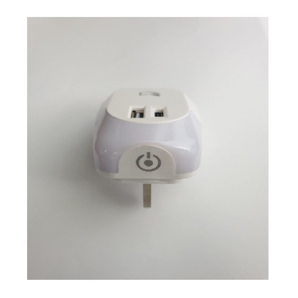 QUICK CHARGE ADAPTOR With LED DIM LIGHT ZAL20 ZEATAR