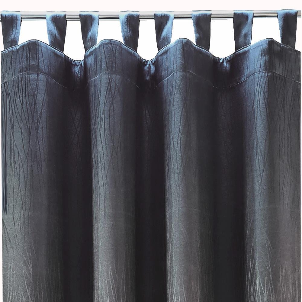 HLS CURTAIN TAB TOP LIANA UV 130X280CM GRAY