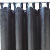 HLS CURTAIN TAB TOP LIANA UV 130X280CM GRAY
