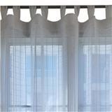 HLS SHEER CURTAIN TAB TOP SCOT 150X180CM WHITE