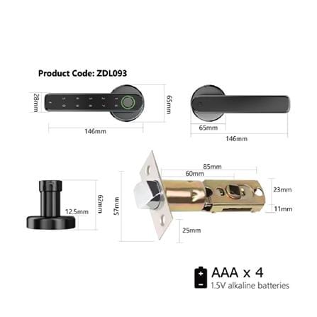 ZENSO ROOM SMART DOORLOCK ZDL048/093