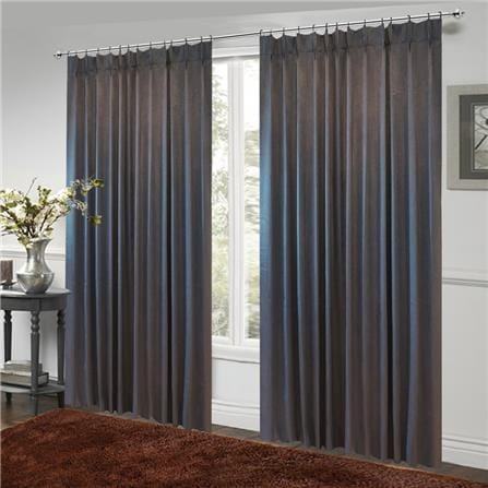 HLS CURTAIN FRENCH PLEAT LIANA UV 140X280CM GRAY