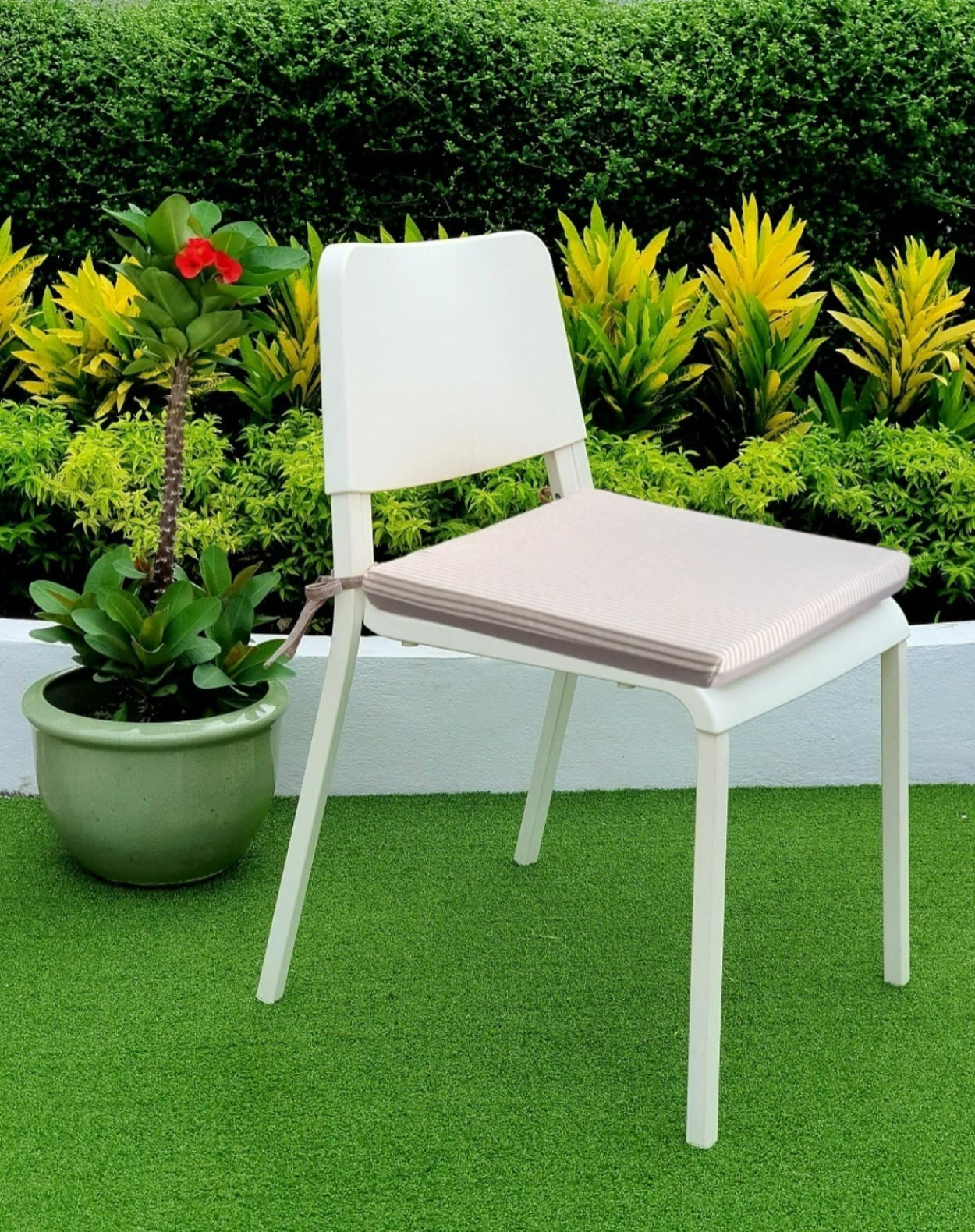 HLS CHAIRPAD GRID 16X16 GRAY