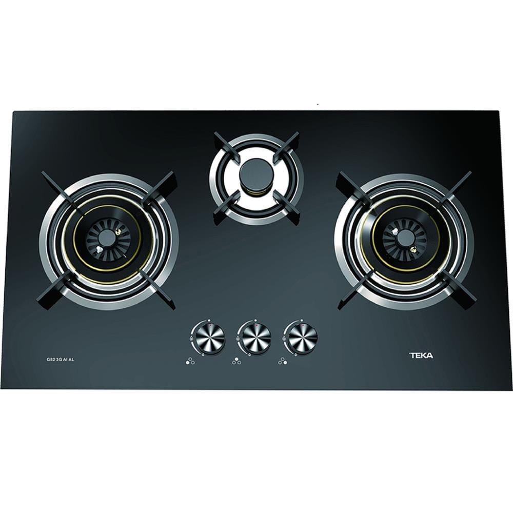 TEKA GAS HOB G 82 3G AI AL 3BURNERS 5KW+1kW 82CM
