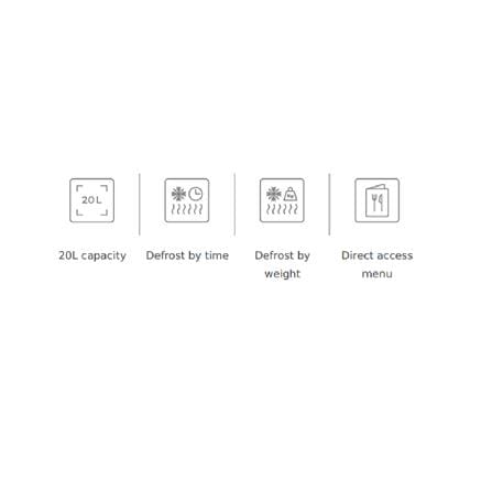 TEKA BUILT-IN MICROWAVE+GRILL MWE 209 FI 20LITER 8 DIRECT FUNCTIONS