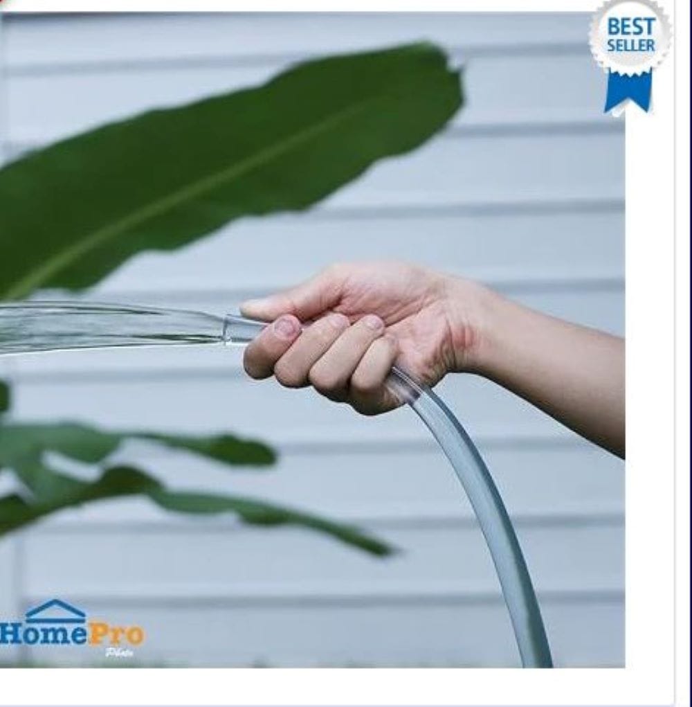 PVC CLEAR HOSE SPRING 5/8"X20M